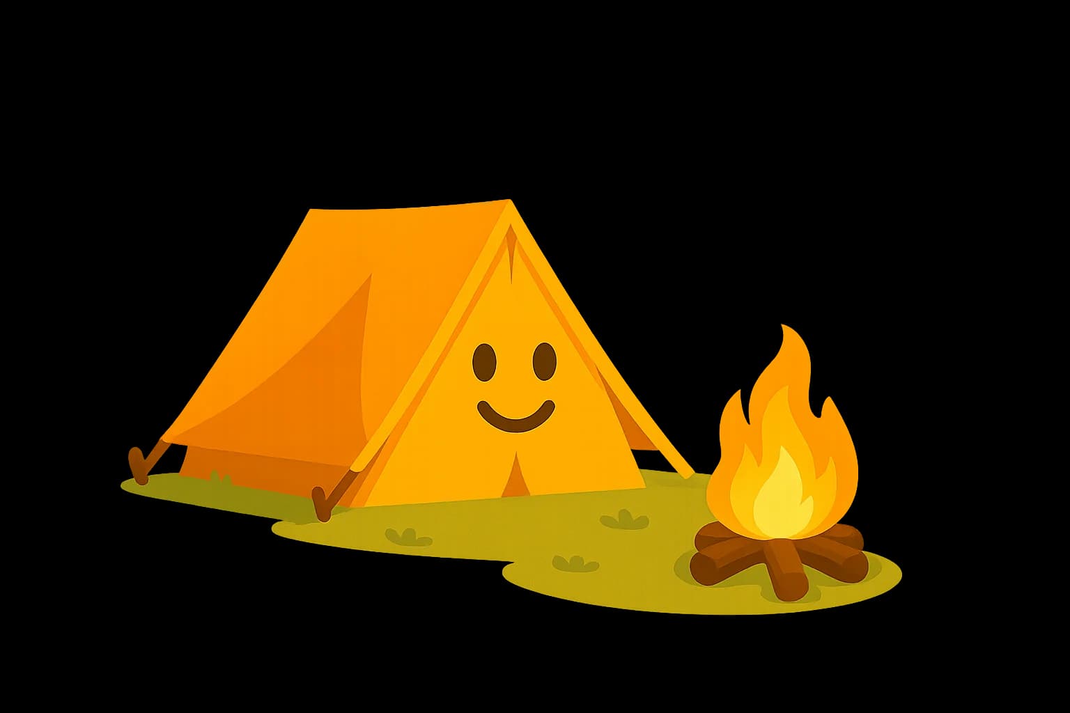 Nook Camp Illustration